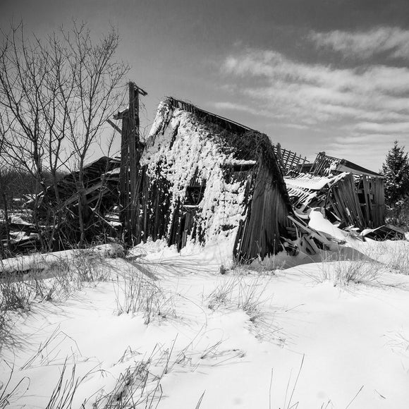 Death of a barn. ©2008 Steve Ziegelmeyer