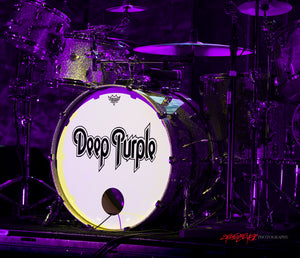 Ian Paice's drums. Deep Purple. ©2017 Steve Ziegelmeyer