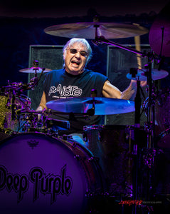 Ian Paice of  Deep Purple. ©2017 Steve Ziegelmeyer