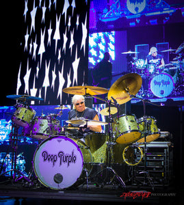 Ian Paice of Deep Purple. ©2017 Steve Ziegelmeyer