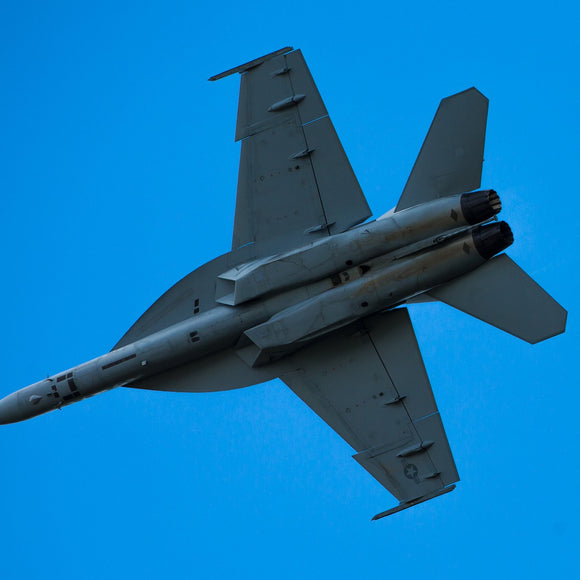 F18A Super Hornet Jet,  Dayton Airshow. ©2017 Steve Ziegelmeyer