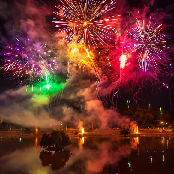 Fire Up The Night, Coney Island, Cincinnati, Ohio. ©2014 Steve Ziegelmeyer