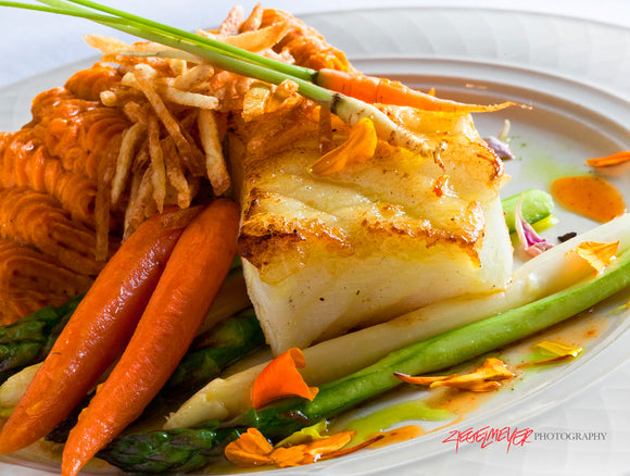 Fish entree. Hyde Park Country Club. ©2011 Steve Ziegelmeyer