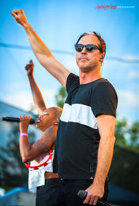 Michael Fitzpatrick of Fitz and the Tantrums. ©2014  Steve Ziegelmeyer
