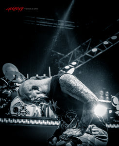 Ivan Moody of Five Finger Death Punch. ©2012  Steve Ziegelmeyer