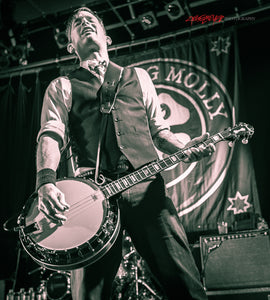 Bob Schmidt of Flogging Molly. ©2013 Steve Ziegelmeyer