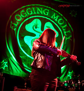 Bridget Regan of Flogging Molly. ©2013 Steve Ziegelmeyer