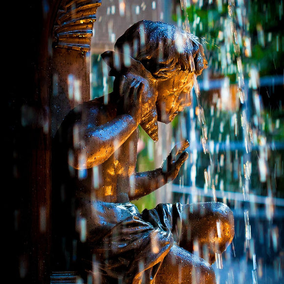 Tyler Davidson Fountain detail. Cincinnati. ©2011 Steve Ziegelmeyer