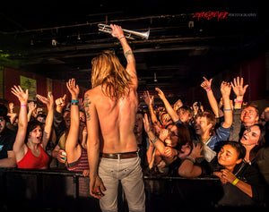 Alex Nauth of Foxy Shazam. ©2013 Steve Ziegelmeyer