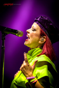 Shirley Manson of Garbage. ©2021 Steve Ziegelmeyer