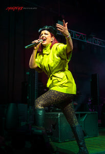 Shirley Manson of Garbage. ©2021 Steve Ziegelmeyer