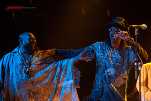 Bootsy Collins and George Clinton. Parliament-Funkadelic. ©2012  Steve Ziegelmeyer