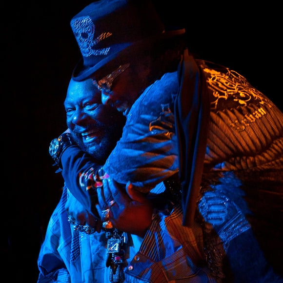 Bootsy Collins and George Clinton. Parliament-Funkadelic. ©2012  Steve Ziegelmeyer