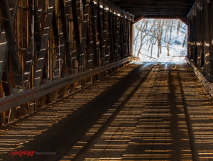 George Miller covered bridge. Brown County, Ohio. ©2013 Steve Ziegelmeyer