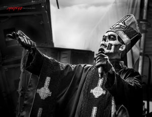 Papa Emeritus of Ghost. ©2013  Steve Ziegelmeyer
