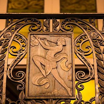 Hilton Hall of Mirrors railing. ©2012 Steve Ziegelmeyer