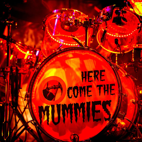 Here Come The Mummies drums. ©2017 Steve Ziegelmeyer