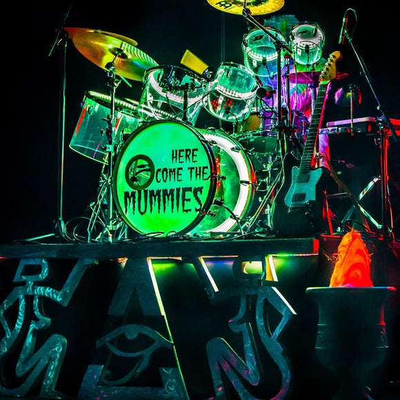 Here Come The Mummies drums. ©2014 Steve Ziegelmeyer