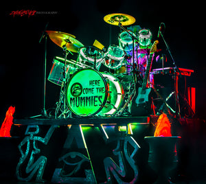 Here Come The Mummies drums. ©2014 Steve Ziegelmeyer