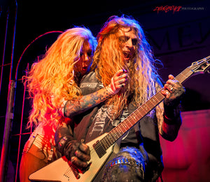 Randy Weitzel and Maria Brink of In This Moment. ©2014 Steve Ziegelmeyer