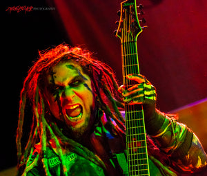 Chris Howorth of In This Moment. ©2014 Steve Ziegelmeyer