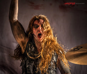 Tom Hane of In This Moment. ©2014 Steve Ziegelmeyer