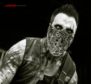 Travis Johnson of In This Moment. ©2013 Steve Ziegelmeyer
