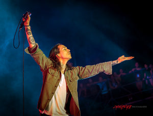 Brandon Boyd of lncubus. ©2012 Steve Ziegelmeyer