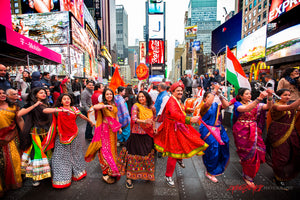 Indian celebration. Times Square, New York City. ©2016 Steve Ziegelmeyer