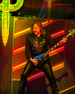Ian Hill of Judas Priest. ©2018 Steve Ziegelmeyer