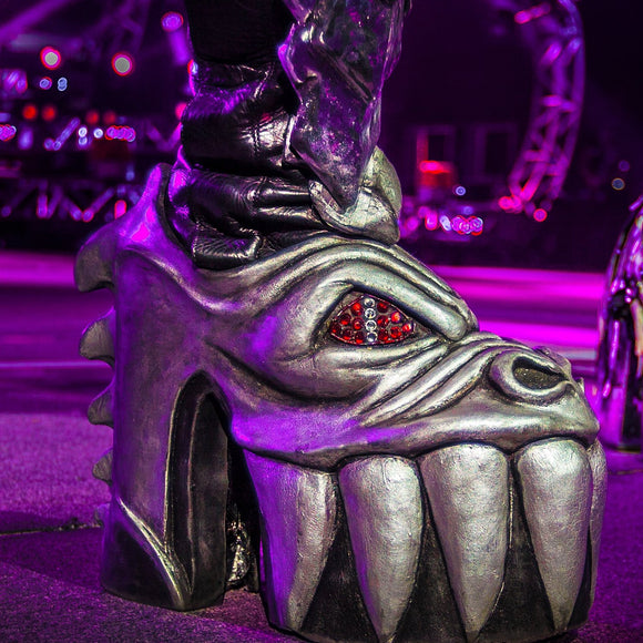 Gene Simmon's boots. Kiss. ©2014 Steve Ziegelmeyer