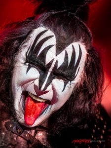 Gene Simmons of Kiss. ©2014 Steve Ziegelmeyer