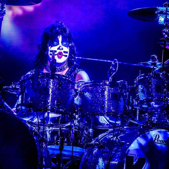 Eric Singer of Kiss. ©2014 Steve Ziegelmeyer