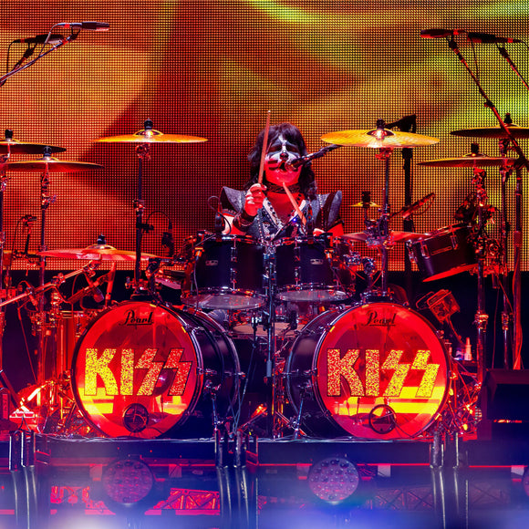 Eric Singer of Kiss. ©2022 Steve Ziegelmeyer