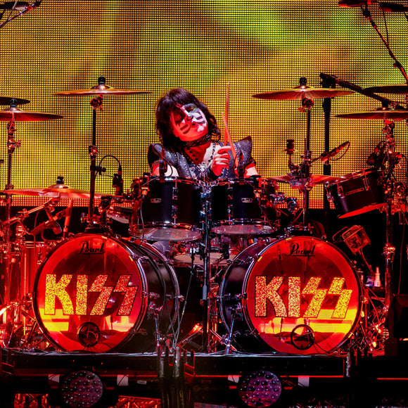 Eric Singer of Kiss. ©2022 Steve Ziegelmeyer