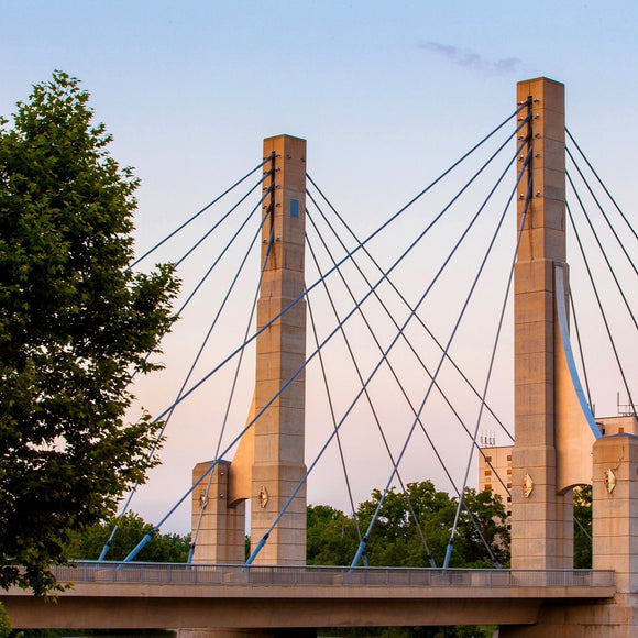 Lane Avenue Bridge. Columbus, Ohio. ©2014 Steve Ziegelmeyer