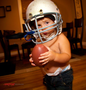 Little football player. ©2009 Steve Ziegelmeyer