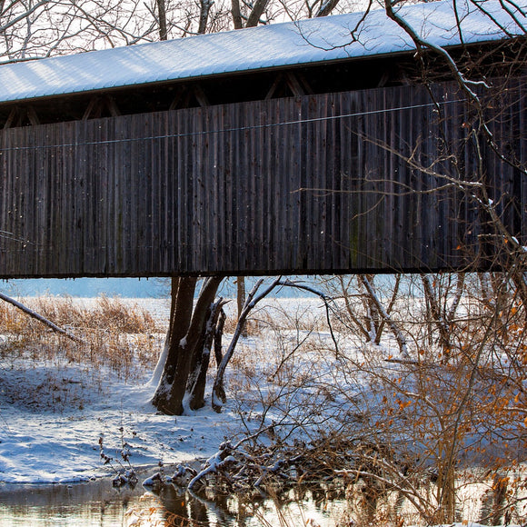 McCafferty covered bridge. Brown County, Ohio. ©2013 Steve Ziegelmeyer