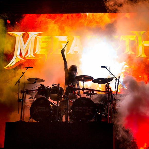 Dirk Verbeuren of Megadeth. ©2017 Steve Ziegelmeyer