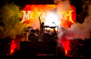 Dirk Verbeuren of Megadeth. ©2017 Steve Ziegelmeyer