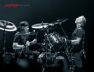 Lars Ulrich and Jame Hetfield of Metallica. ©2019 Steve Ziegelmeyer
