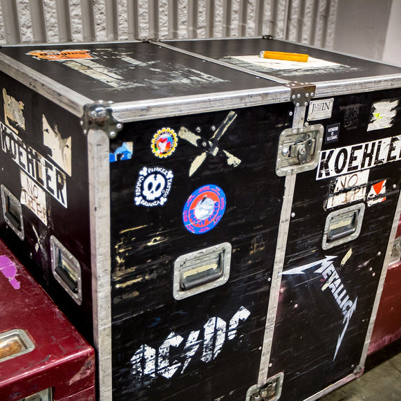 metallica gear Metallica equipment case. ©2019 Steve Ziegelmeyer