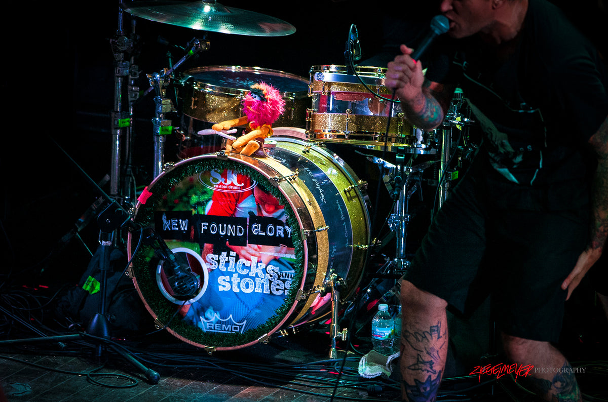 New Found Glory drums. ©2013 Steve Ziegelmeyer – Ziegelmeyer Photography