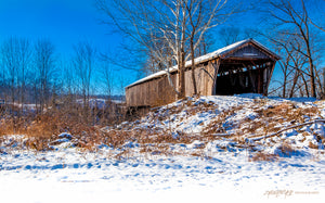 New Hope covered bridge. Brown County, Ohio. ©2013 Steve Ziegelmeyer