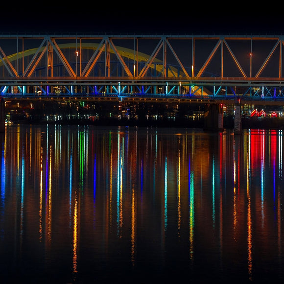 Ohio River reflections. ©2017 Steve Ziegelmeyer