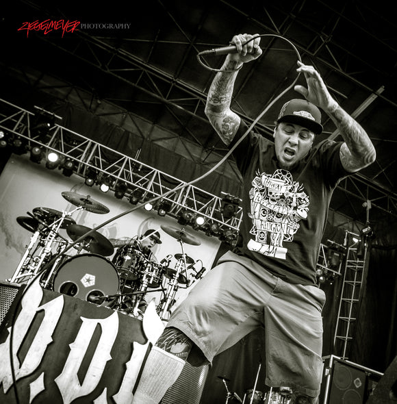 Sonny Sandoval of P.O.D. ©2012 Steve Ziegelmeyer