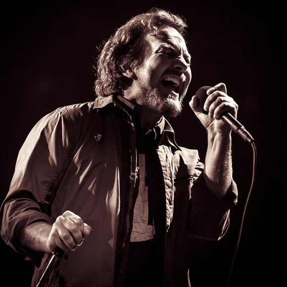 Eddie Vedder of Pearl Jam. ©2014 Steve Ziegelmeyer