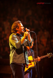 Eddie Vedder of Pearl Jam. ©2014 Steve Ziegelmeyer