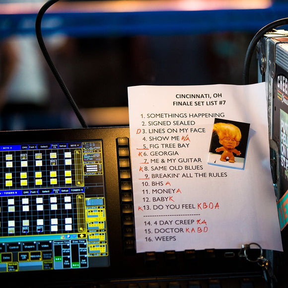 Peter Frampton Finale-Farewell Tour, Cincinnati setlist. ©2019 Steve Ziegelmeyer
