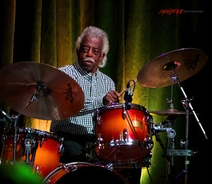 Philip Paul, Rock & Roll Hall of Fame drummer. ©2016 Steve Ziegelmeyer